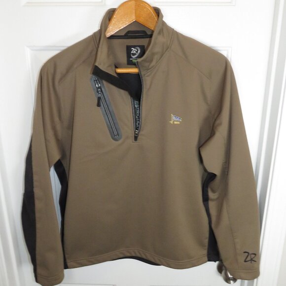 Zero Restriction Tour Series 1/4 Zip Jacket Mens M Softshell Hackensack GC - Picture 1 of 8